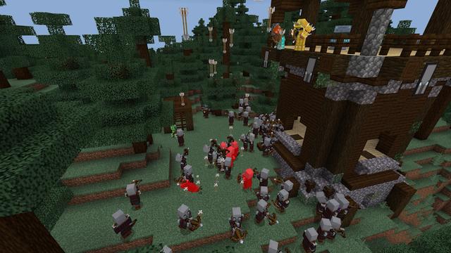 Screenshot of the Minecraft Bedrock Marketplace product Enchantment Expansion Add-On created by King Cube.
