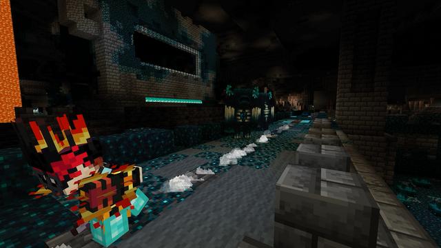 Screenshot of the Minecraft Bedrock Marketplace product Enchantment Expansion Add-On created by King Cube.