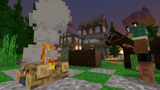 Screenshot of the Minecraft Bedrock Marketplace product Heroes Mansion created by King Cube.