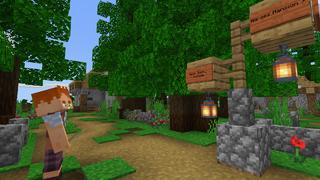 Screenshot of the Minecraft Bedrock Marketplace product Heroes Mansion created by King Cube.