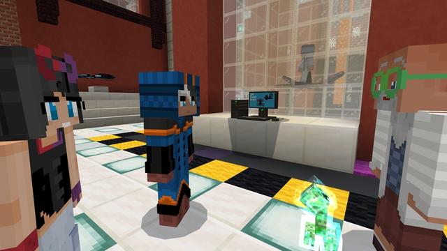 Screenshot of the Minecraft Bedrock Marketplace product Hoverboards created by King Cube.