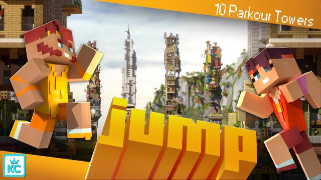 Thumbnail of the Minecraft Bedrock Marketplace product JUMP! created by King Cube.