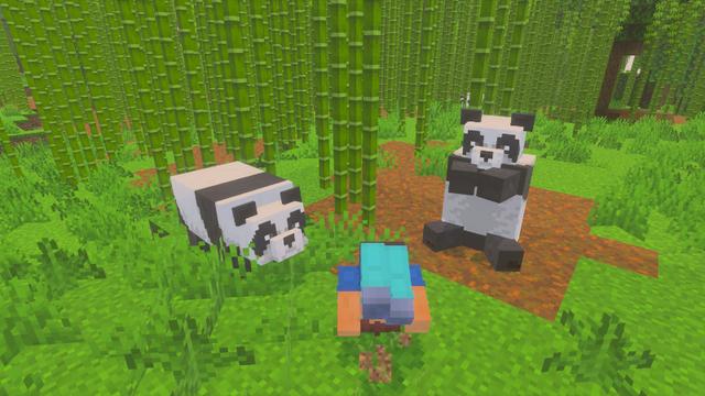 Screenshot of the Minecraft Bedrock Marketplace product Mob Food created by King Cube.