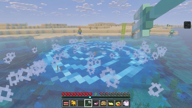 Screenshot of the Minecraft Bedrock Marketplace product Mob Food created by King Cube.