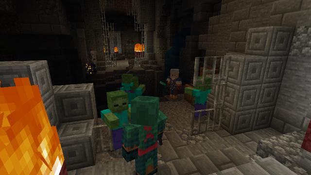 Screenshot of the Minecraft Bedrock Marketplace product Monster Hunter: Medieval created by King Cube.