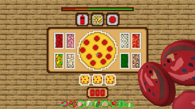 Screenshot of the Minecraft Bedrock Marketplace product Papa's Pizzeria! created by King Cube.