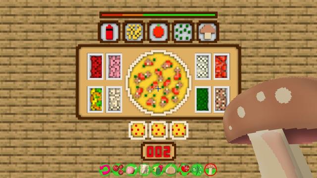 Screenshot of the Minecraft Bedrock Marketplace product Papa's Pizzeria! created by King Cube.