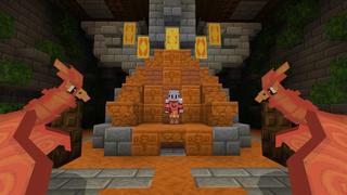 Screenshot of the Minecraft Bedrock Marketplace product Phoenix Castle created by King Cube.