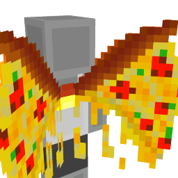 Thumbnail of the Minecraft Bedrock Marketplace product Pizza Wings created by King Cube.