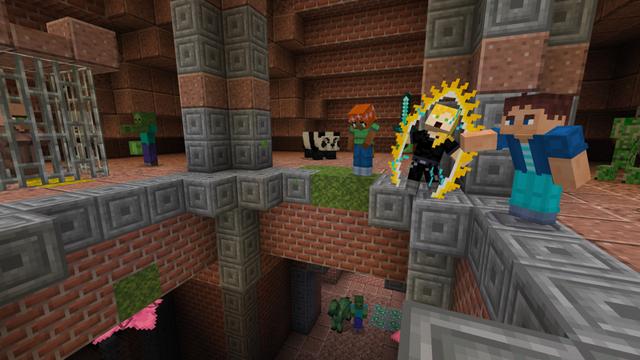 Screenshot of the Minecraft Bedrock Marketplace product Skycube 2 created by King Cube.