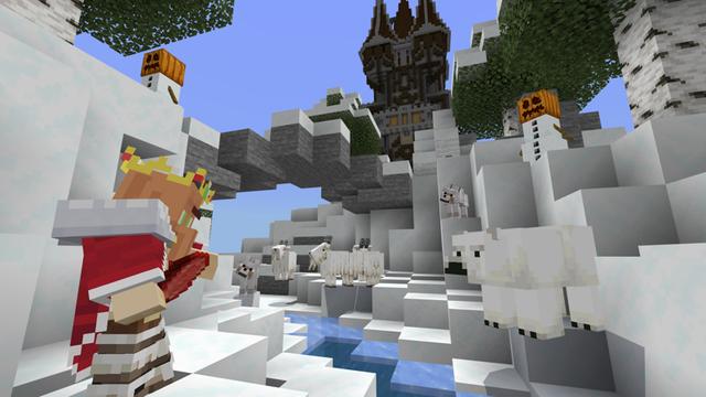 Screenshot of the Minecraft Bedrock Marketplace product Skycube 2 created by King Cube.