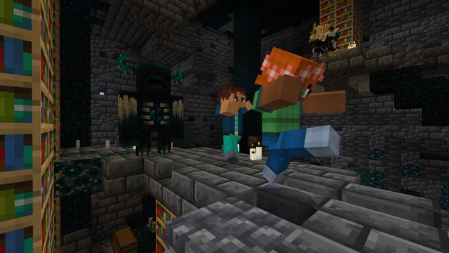 Screenshot of the Minecraft Bedrock Marketplace product Skycube 2 created by King Cube.