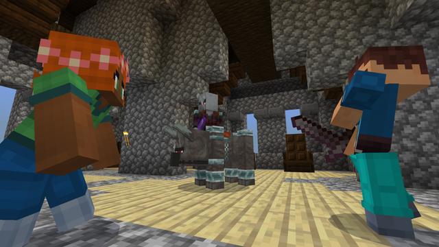Screenshot of the Minecraft Bedrock Marketplace product Skycube 2 created by King Cube.