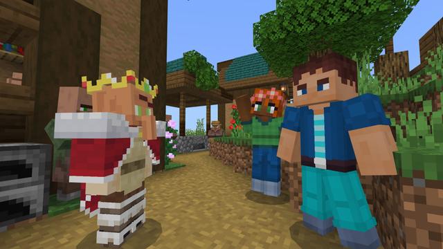Screenshot of the Minecraft Bedrock Marketplace product Skycube 2 created by King Cube.