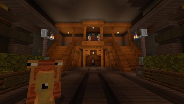 Screenshot of the Minecraft Bedrock Marketplace product Snail Rancher created by King Cube.