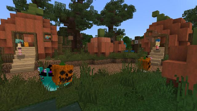 Screenshot of the Minecraft Bedrock Marketplace product Snail Rancher created by King Cube.