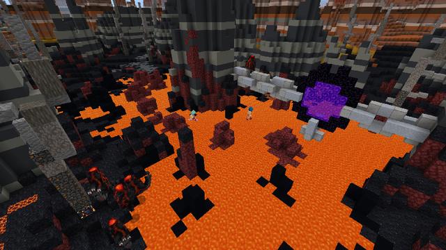 Screenshot of the Minecraft Bedrock Marketplace product Snail Rancher created by King Cube.