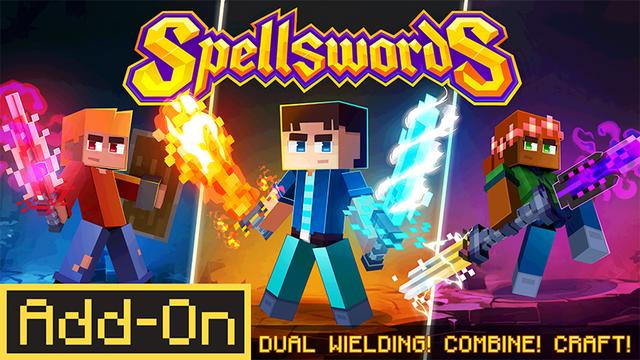 Thumbnail of the Minecraft Bedrock Marketplace product Spellswords Add-On created by King Cube.