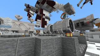 Screenshot of the Minecraft Bedrock Marketplace product Apollo Moon Base created by Kirill Studios.