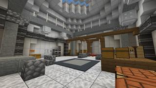 Screenshot of the Minecraft Bedrock Marketplace product Apollo Moon Base created by Kirill Studios.