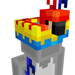 Thumbnail of the Minecraft Bedrock Marketplace product DJ Parrot Head created by Kirill Studios.