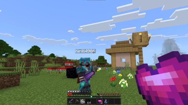 Screenshot of the Minecraft Bedrock Marketplace product Lifesteal created by Kirill Studios.