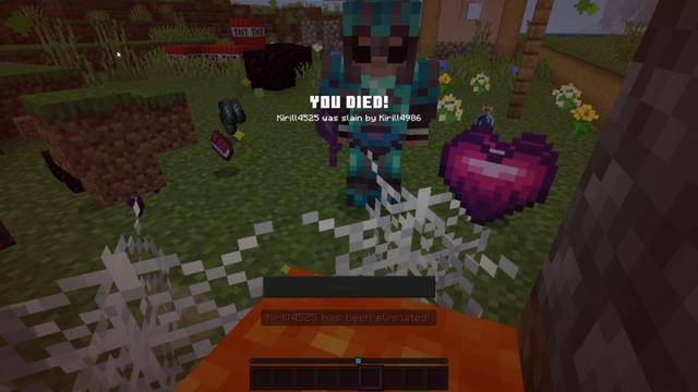 Screenshot of the Minecraft Bedrock Marketplace product Lifesteal created by Kirill Studios.