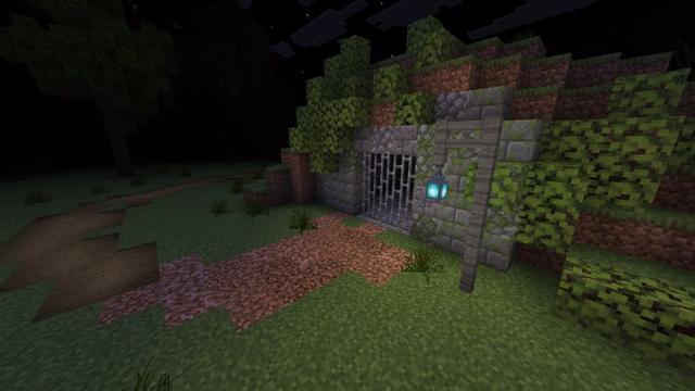 Screenshot of the Minecraft Bedrock Marketplace product Escape Room: Forest created by KiwiStars.