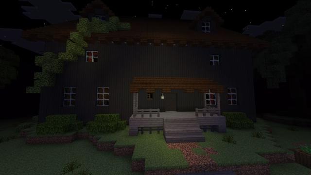 Screenshot of the Minecraft Bedrock Marketplace product Escape Room: Forest created by KiwiStars.