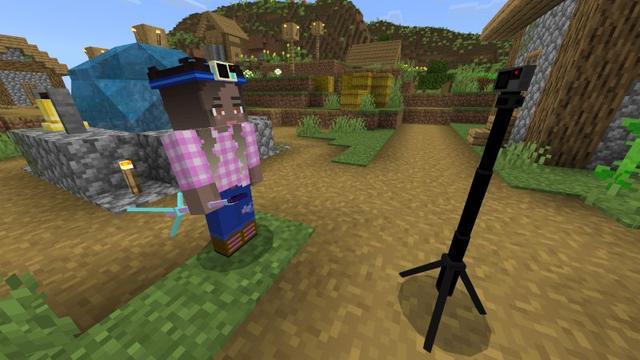 Screenshot of the Minecraft Bedrock Marketplace product Headcams created by KiwiStars.