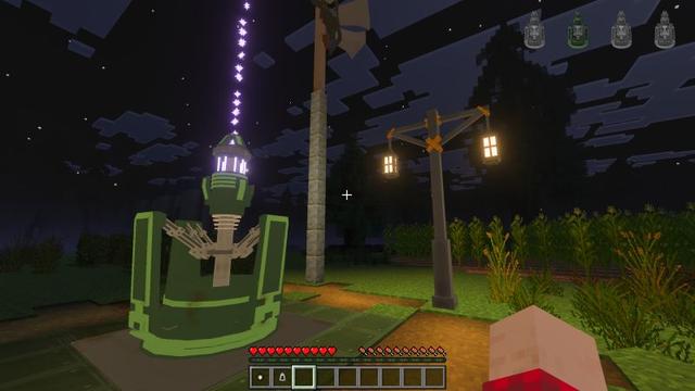 Screenshot of the Minecraft Bedrock Marketplace product In The Shadows created by KiwiStars.