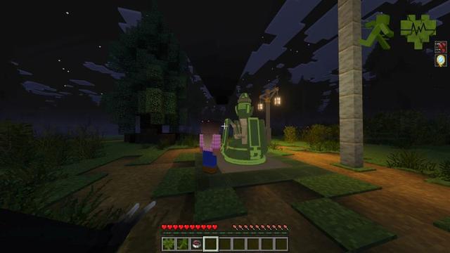 Screenshot of the Minecraft Bedrock Marketplace product In The Shadows created by KiwiStars.