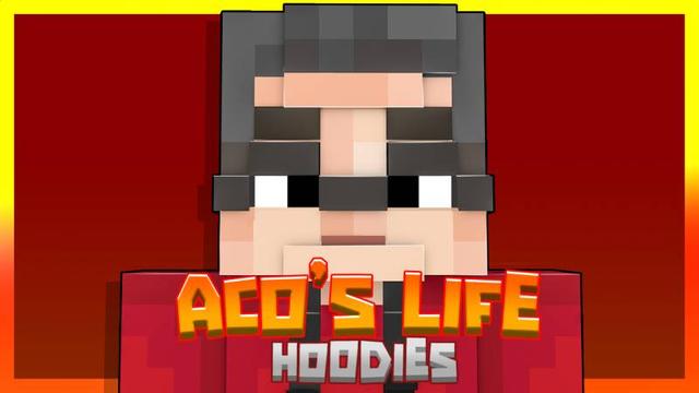 Thumbnail of the Minecraft Bedrock Marketplace product Aco's Life: Hoodies created by Kora Studios.