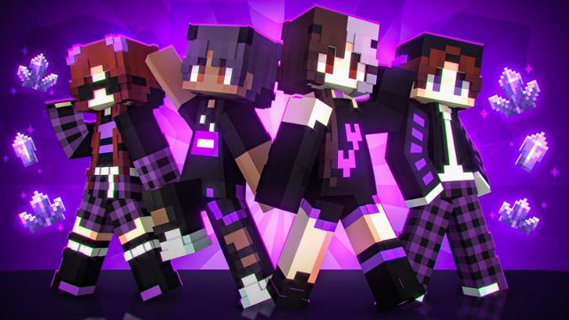 Thumbnail of the Minecraft Bedrock Marketplace product Amethyst created by Kora Studios.