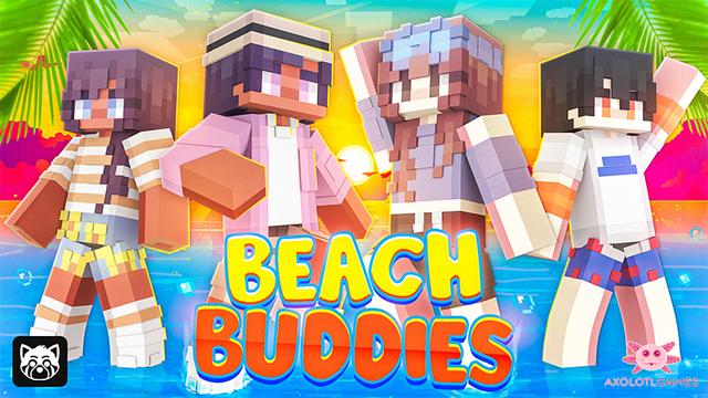 Thumbnail of the Minecraft Bedrock Marketplace product Beach Buddies created by Kora Studios.