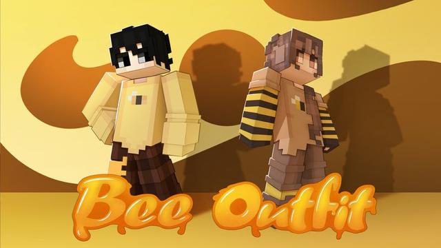 Thumbnail of the Minecraft Bedrock Marketplace product Bee Outfit created by Kora Studios.