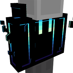 Thumbnail of the Minecraft Bedrock Marketplace product Blue Hacker Hoodie created by Kora Studios.