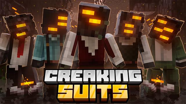 Thumbnail of the Minecraft Bedrock Marketplace product Creaking Suits created by Kora Studios.