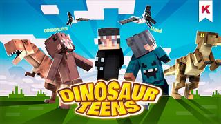 Thumbnail of the Minecraft Bedrock Marketplace product Dinosaur Teens created by Kora Studios.