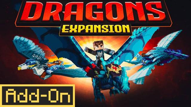 Thumbnail of the Minecraft Bedrock Marketplace product Dragons Expansion Add-On created by Kora Studios.