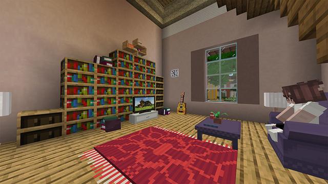 Screenshot of the Minecraft Bedrock Marketplace product Furniture created by Kora Studios.