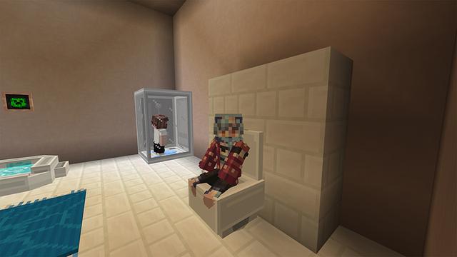 Screenshot of the Minecraft Bedrock Marketplace product Furniture created by Kora Studios.