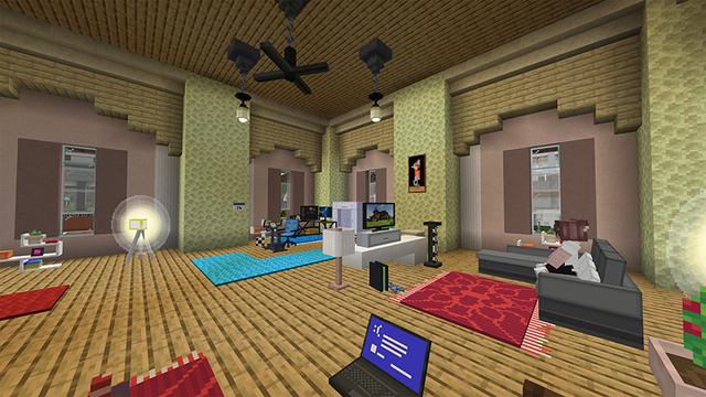 Screenshot of the Minecraft Bedrock Marketplace product Furniture created by Kora Studios.