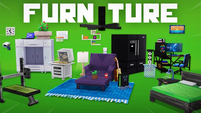 Thumbnail of the Minecraft Bedrock Marketplace product Furniture created by Kora Studios.