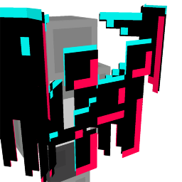 Thumbnail of the Minecraft Bedrock Marketplace product Glitch Greeper Wings created by Kora Studios.