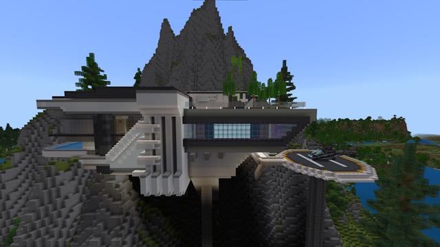 Screenshot of the Minecraft Bedrock Marketplace product Hacker Mansion created by Kora Studios.