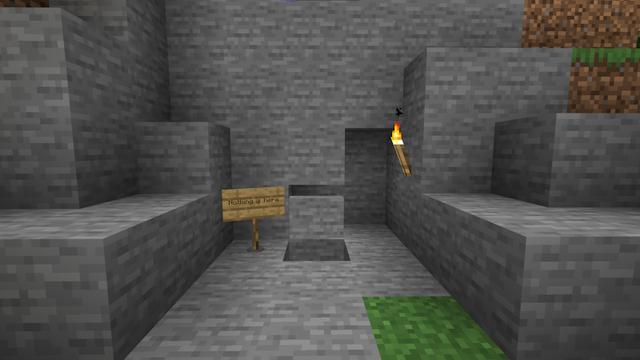 Screenshot of the Minecraft Bedrock Marketplace product Hidden Underground Base created by Kora Studios.