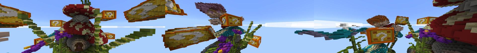 Panorama of the Minecraft Bedrock Marketplace product Lucky Wars created by Kora Studios.