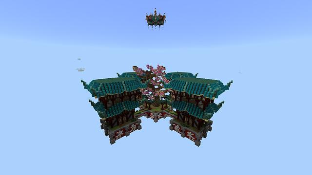 Screenshot of the Minecraft Bedrock Marketplace product Lucky Wars created by Kora Studios.