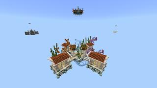 Screenshot of the Minecraft Bedrock Marketplace product Lucky Wars created by Kora Studios.